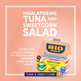 Rio Mare sweetcorn tuna salad 160g, imported from the UK