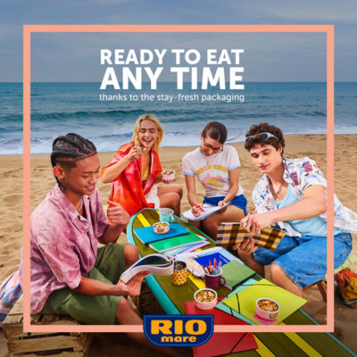 Rio Mare sweetcorn tuna salad 160g, imported from the UK