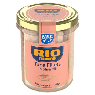 Rio Mare tuna fillets in olive oil 180g, UK version