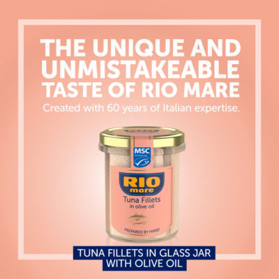Rio Mare tuna fillets in olive oil 180g, UK version