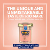Rio Mare tuna fillets in olive oil 180g, UK version
