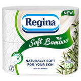 ASDA Regina Soft Bamboo Toilet Tissue 4 Rolls- Buy online at McGrocer
