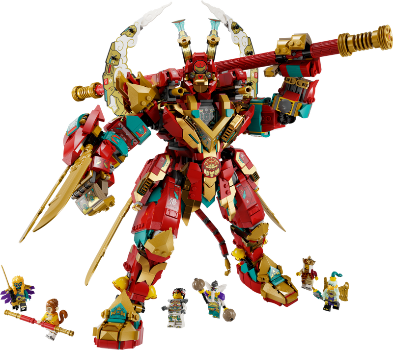 LEGO Monkie Kid Monkey King Mech Set, imported from the UK