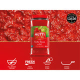Mutti Tomato Pasta Sauce with Basil 400g, imported from the UK
