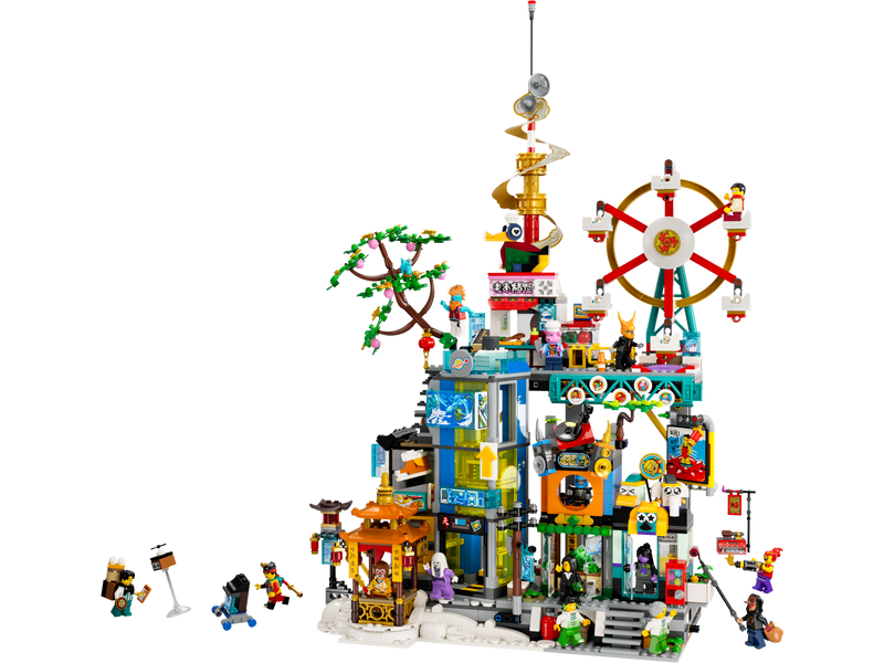 LEGO Monkie Kid Megapolis City Set, imported from the UK