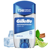 ASDA Gillette Arctic Ice Antiperspirant Clear Gel Stick 70ml- Buy online at McGrocer