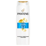 ASDA Pantene Pro-V Classic Clean 3 in 1 Shampoo for Normal and Mixed Hair 625ml- Buy online at McGrocer