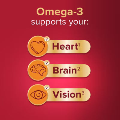 Seven Seas Omega-3 Fish Oil & Immunity Supplement 30 Day Duo Pack (British brand)
