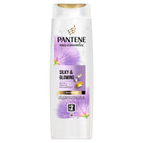 ASDA Pantene Silky Glowing Shampoo for Dry Hair 400ml- Buy online at McGrocer