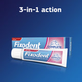 Fixodent Complete Denture Adhesive Light Mint 40g - British product