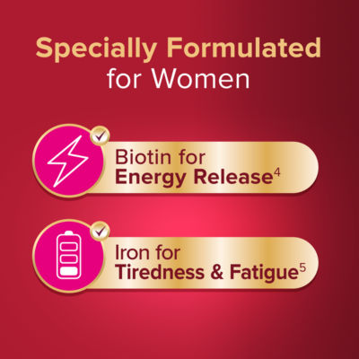 Seven Seas Omega-3 and multivitamins woman supplement (British brand)