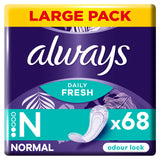 Always Dailies Normal Fresh & Protect  Panty Liners GOODS ASDA   