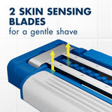 Gillette Skinguard Sensitive Disposable Razor 4 Pack, UK version
