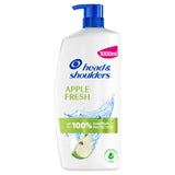 Head & Shoulders Apple Fresh Anti-Dandruff Shampoo 1000ml, imported from the UK