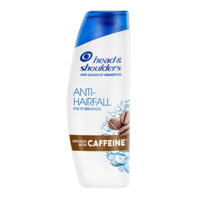 Head & Shoulders Anti Hair Fall Anti Dandruff Shampoo Infused with Caffeine 250ml, UK version