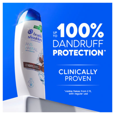 Head & Shoulders Anti Hair Fall Anti Dandruff Shampoo Infused with Caffeine 250ml, UK version