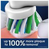 Oral-B Toothbrush Heads Cross Action 4 Counts, imported from the UK