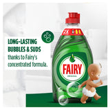 Fairy Original green washing up liquid with LiftAction 1015ml - British product