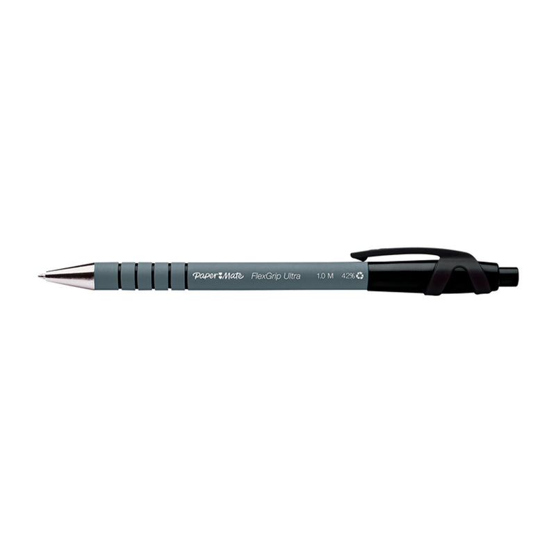 Papermate FlexGrip retractable ballpoint pen, imported from the UK
