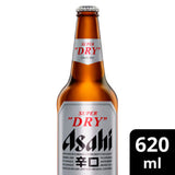 ASDA Asahi Super Dry Premium Lager Beer 620ml Bottle- Buy online at McGrocer