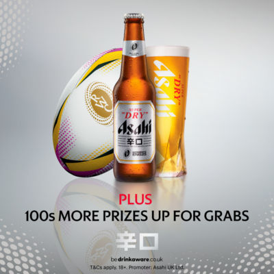 Asahi Super Dry Premium Beer 620ml Bottle - British product