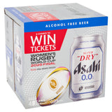 ASDA Asahi Super Dry 0.0% Alcohol Free Beer 4x330ml Cans- Buy online at McGrocer