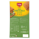 Schar gluten-free brown ciabatta rolls 200g (British brand)