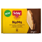 ASDA Schar Notes 2 Milk Chocolate Cream Gluten-Free Wafer Biscuits 27g- Buy online at McGrocer