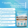 Vita London mushroom complex 6-in-1 with Lion's Mane 60 capsules - British product