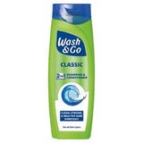 Wash & Go Classic 2 in 1 shampoo and conditioner 380ml (British brand)