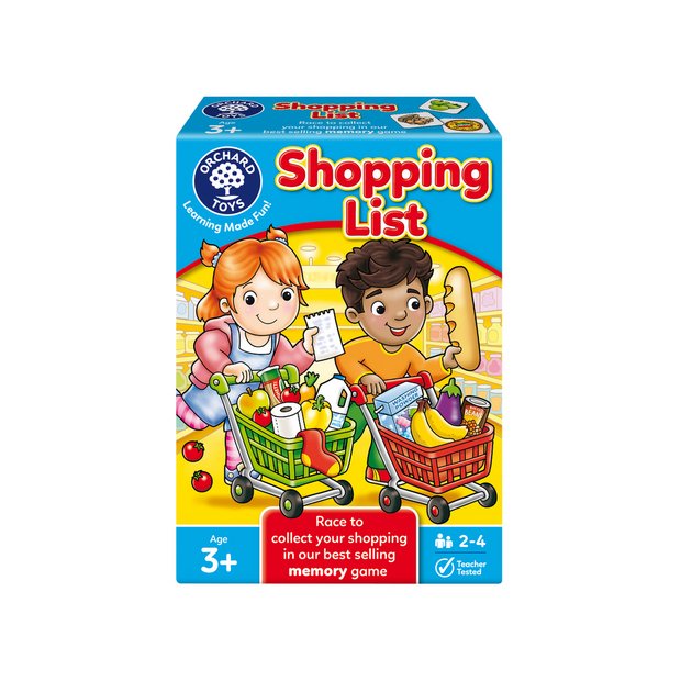 Orchard Toys Shopping List Game box, UK version