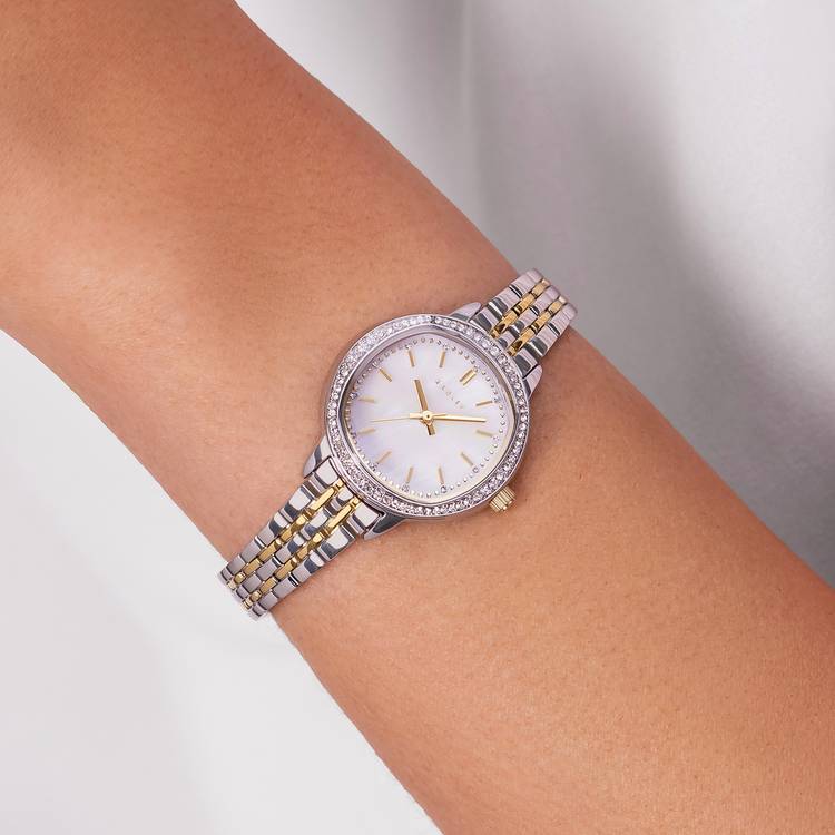 Radley mother of pearl dial two tone bracelet watch, UK version