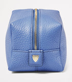 Aspinal of London grained leather make-up bag - British product