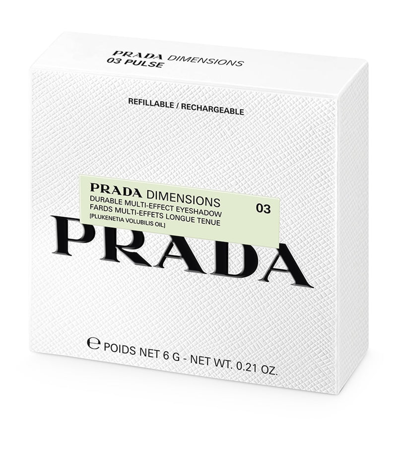 Prada Beauty eyeshadow palette, imported from the UK