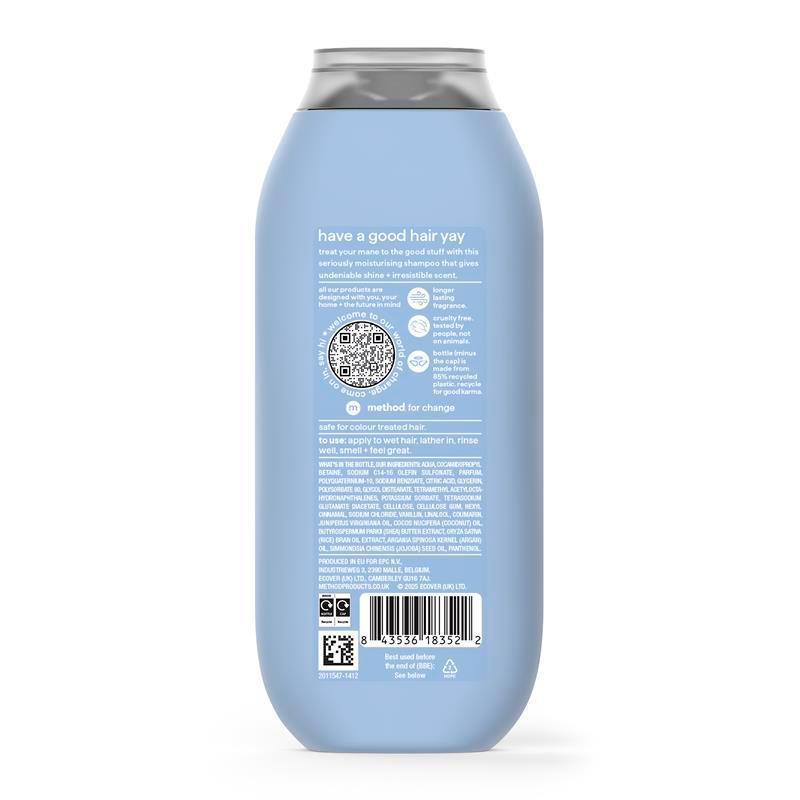 Method Simply Nourish moisturising shampoo 350ml, imported from the UK