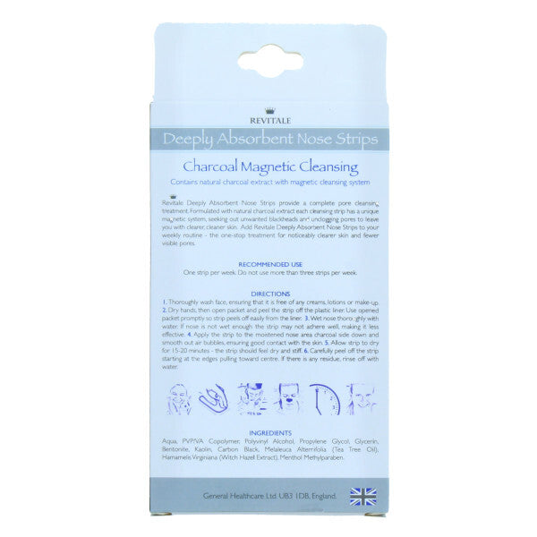 Revitale deeply absorbent nose strips 5pcs, imported from the UK