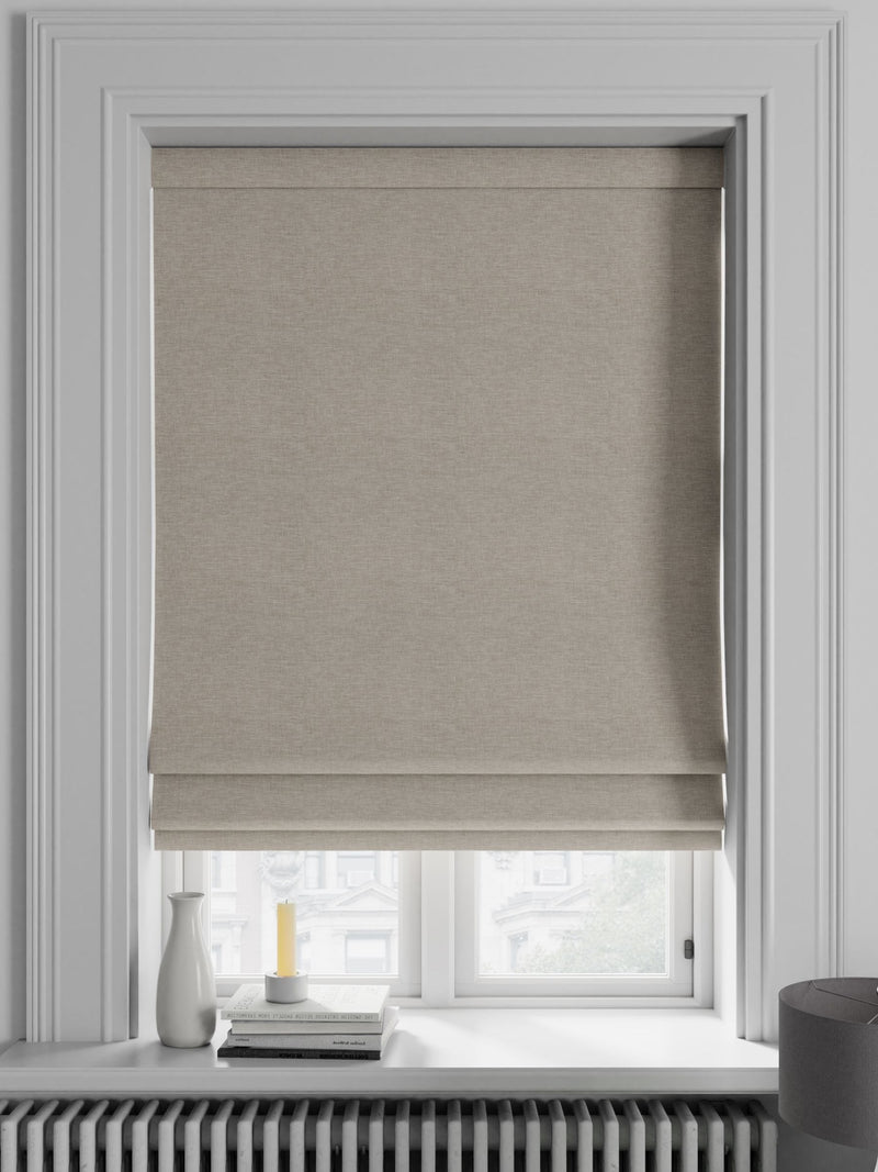 Natural Soho made to measure Roman blind (British brand)