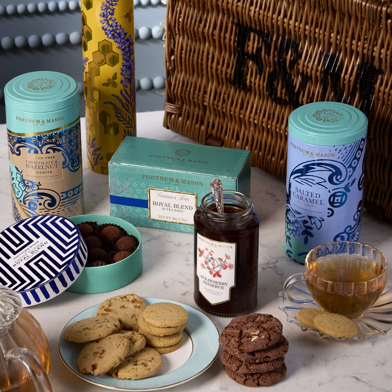 Fortnum & Mason thank you hamper, imported from the UK