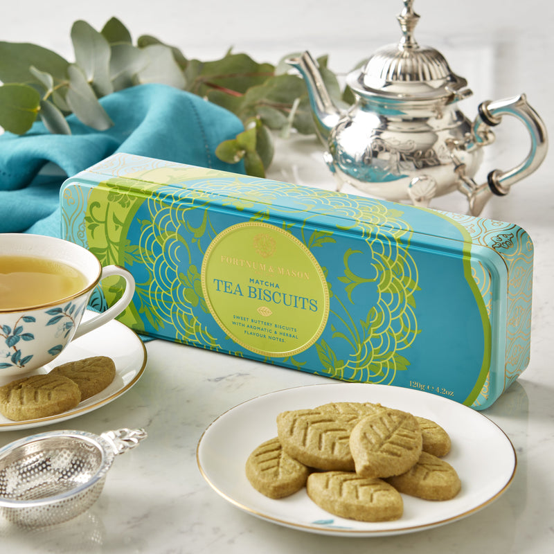 Matcha tea biscuits 120g packet, imported from the UK