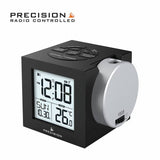 Precision radio controlled projection alarm clock - British product