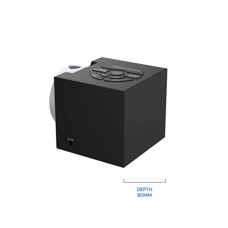 Precision radio controlled projection alarm clock - British product