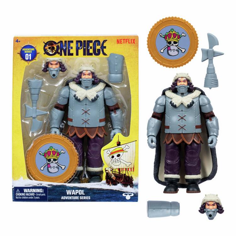 Wapol action figure with articulation and accessories (British brand)