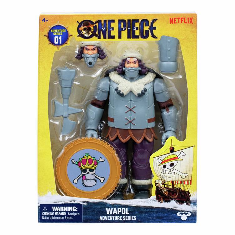 Wapol action figure with articulation and accessories (British brand)
