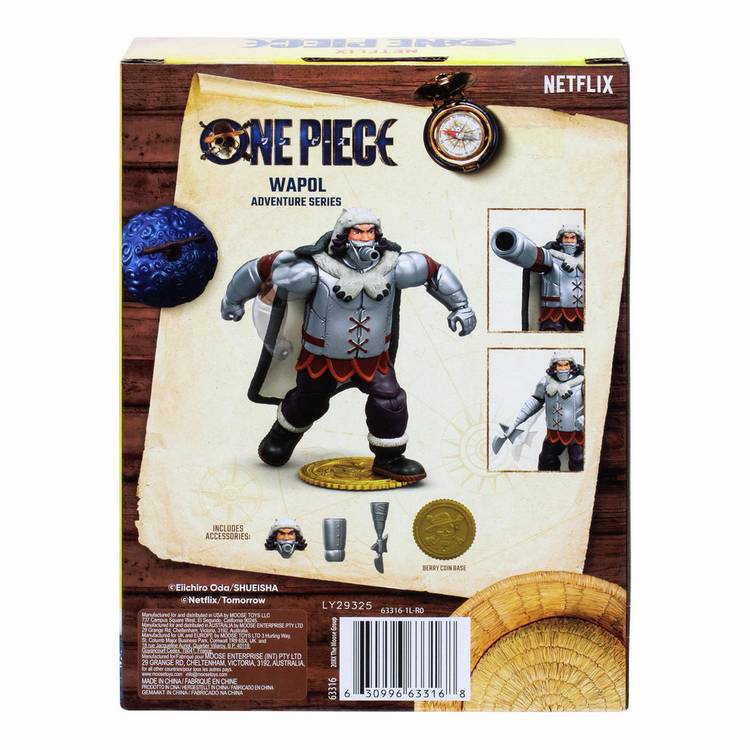Wapol action figure with articulation and accessories (British brand)