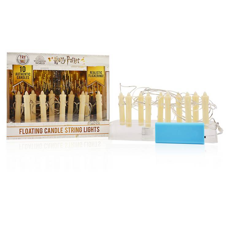 Harry Potter floating candles LED string lights set, UK version