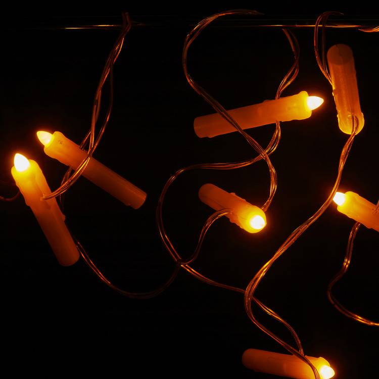 Harry Potter floating candles LED string lights set, UK version