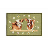 My Mat daisy cow short pile doormat 50x75cm, UK version