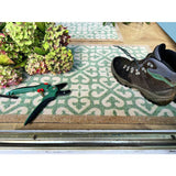 My Mat Harlequin Tile Green doormat 50x75cm - British product