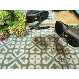My Mat Harlequin Tile Green doormat 50x75cm - British product
