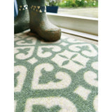 My Mat Harlequin Tile Green doormat 50x75cm - British product